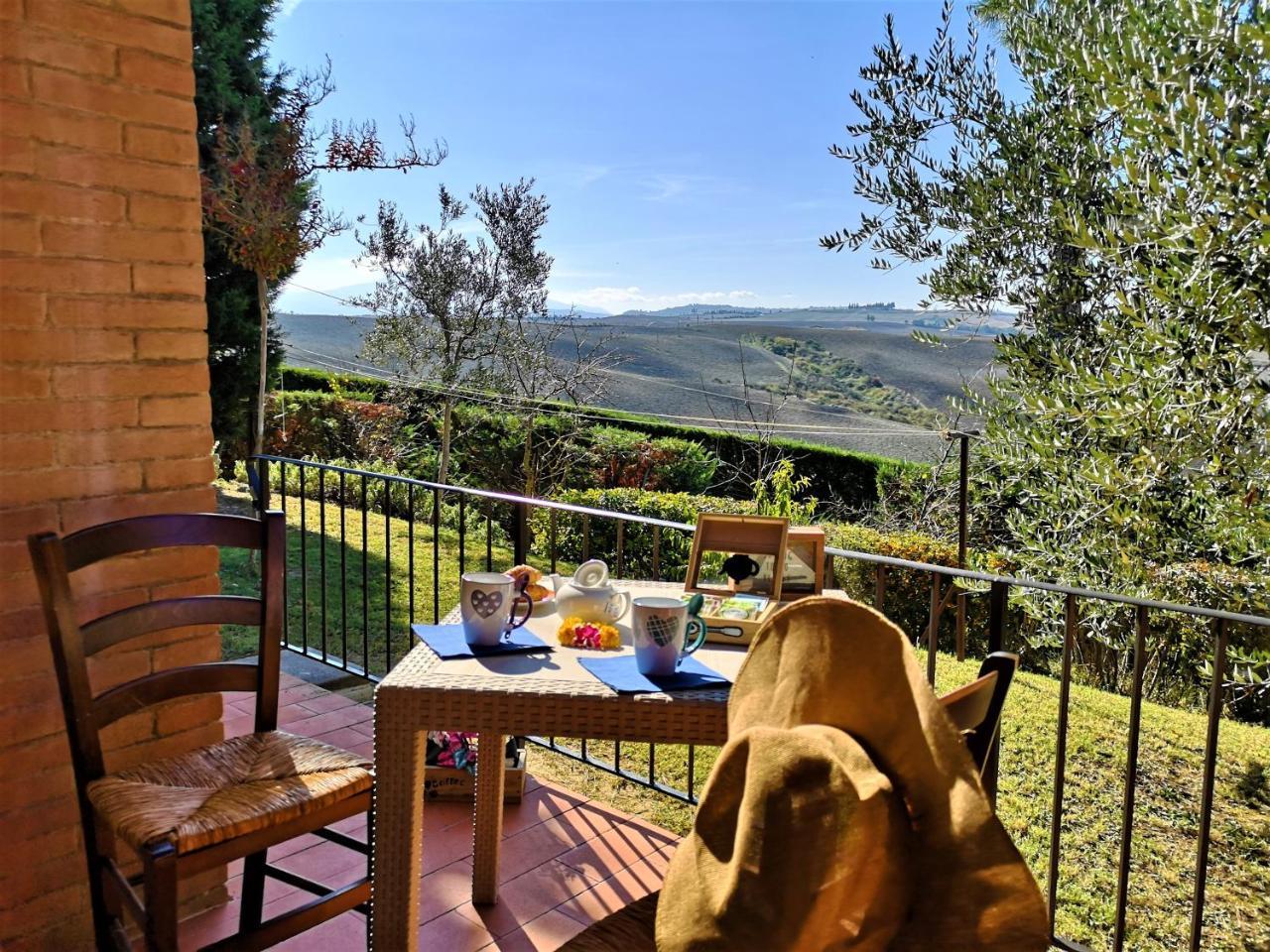 Agriturismo Palazzo Conti - B Pienza Exterior foto